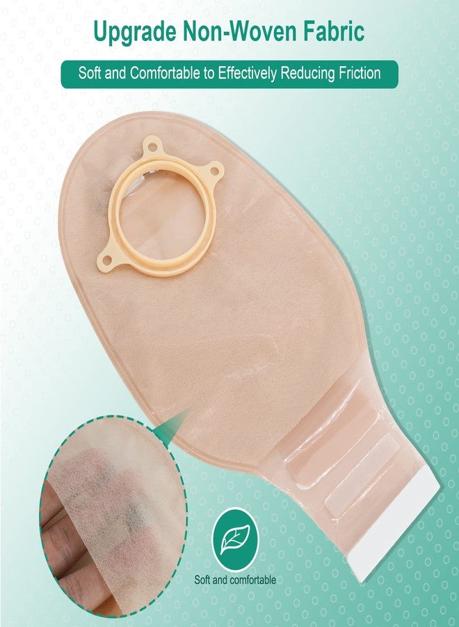 SUCONBE Ostomy Supplies, 21PCS Colostomy Bag with Hook-and-Loop Closure- 15 PCS Two Piece Drainable Pouches and 6PCS Stoma Skin Barrier,Ostomy Supplies for Ileostomy Stoma Care - Image 5